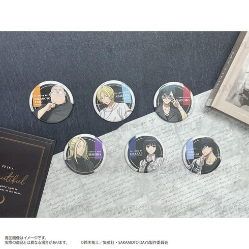 『SAKAMOTO DAYS』トレーディング缶バッジ モード系ファッションVer.【BOX】